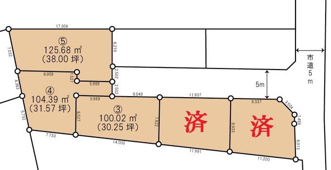 小川ＰＪ１０　５区画