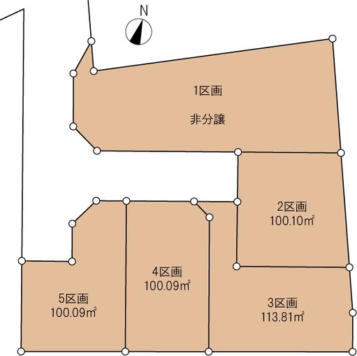 金森ＰＪ１０　売地４区画