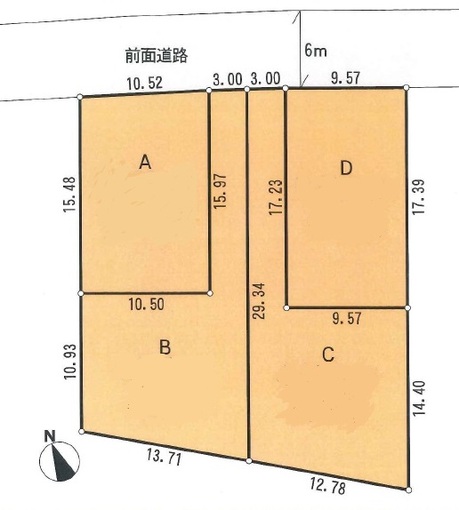 町田市鶴間１丁目　４区画
