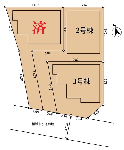 鶴間ＰＪ２７　新築２号棟